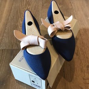 Rothy’s Mary Janes Sapphire Shoes